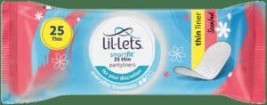 image-0 Lil-lets SmartFit Thin Scented Pantyliners 25pk