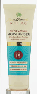 African Extracts Rooibos Purifying SPF 15 Triple Action Moisturiser 75ml