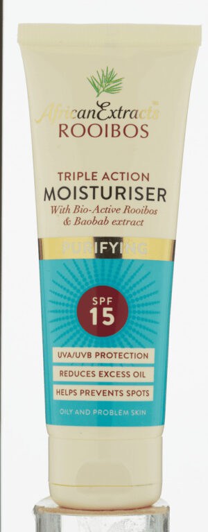 African Extracts Rooibos Purifying SPF 15 Triple Action Moisturiser 75ml