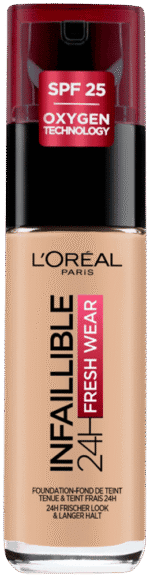 L'oréal Paris Infaillible Natural Rose SPF 25 24H Fresh Wear Foundation 30ml