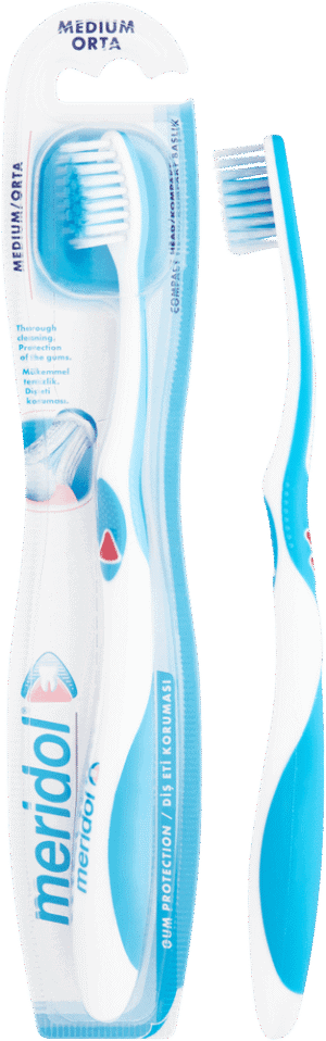 Meridol Medium Toothbrush 1s