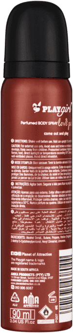 Playgirl Love Potion Deodorant 90ml
