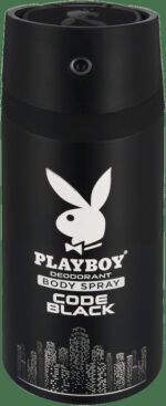 Playboy Code Black Deodorant Body Spray 150ml