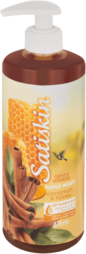 Satiskin Cinnamon & Honey Hand Wash 475ml