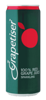 Grapetiser 100% Sparkling Red Grape Juice 330ml