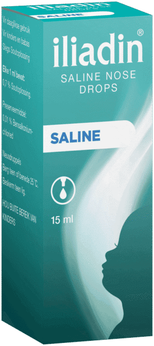 Iliadin Saline Nose Drops 15ml