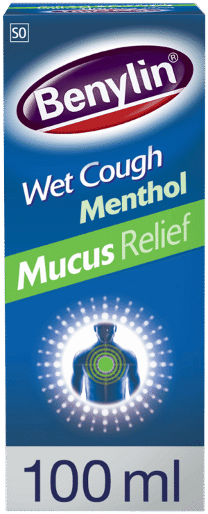 Benylin Mucus Relief Menthol Wet Cough Syrup 100ml