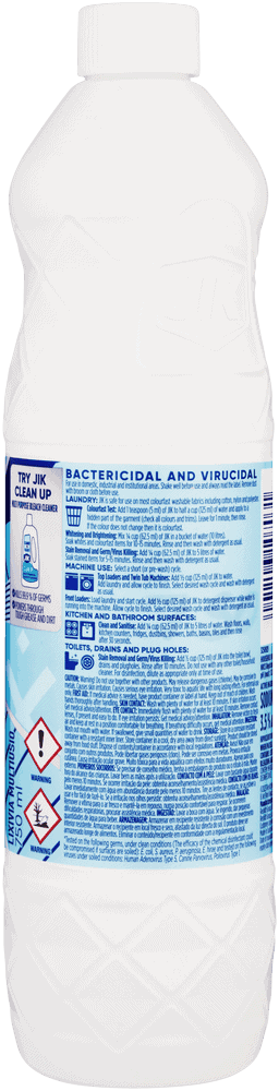JIK Regular Multipurpose Bleach 750ml
