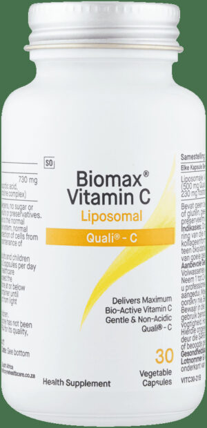 Coyne Healthcare Biomax Vitamin C Liposomal Quali-C Capsules 30pk