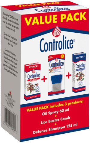 Controlice Head Lice Treatment Pack 3pc