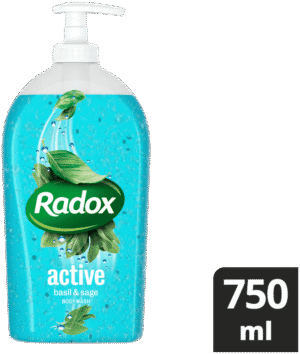 Radox Feel Active Bodywash 750ml