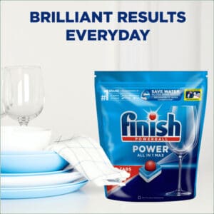 Finish Power Regular All-in-1 Max Dishwasher Tablets 56pk
