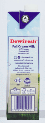 Dewfresh Long Life Full Cream Milk 1L
