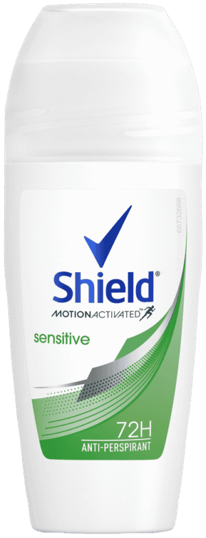 Shield Women Sensitive Antiperspirant Roll-On Deodorant 50ml