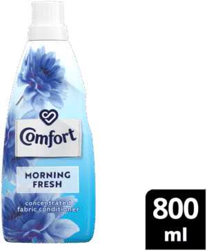 Comfort Morning Fresh Concentrated Laundry Fabric Softener 800ml