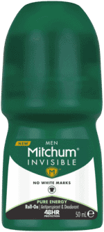 Mitchum Men Pure Energy Invisible Antiperspirant & Deodorant Roll-On 50ml