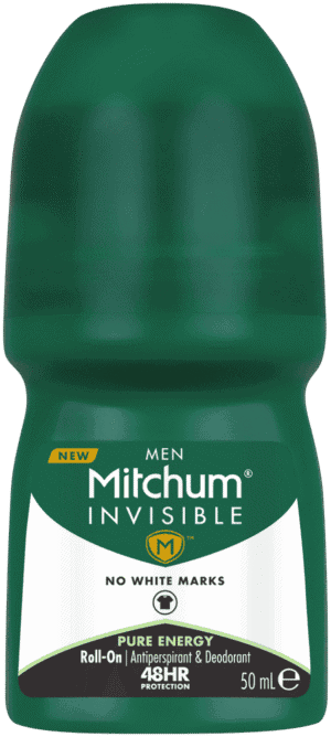 Mitchum Men Pure Energy Invisible Antiperspirant & Deodorant Roll-On 50ml