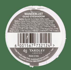Yardley Wanderlust Eyeshadow 4g