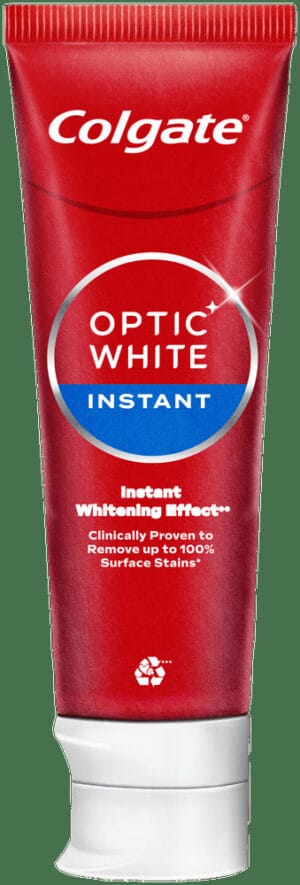 Colgate Optic White Instant Fluoride Toothpaste 75ml
