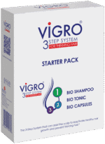 Vigro 3-Step System For Thinning Hair Starter Pack 3pc