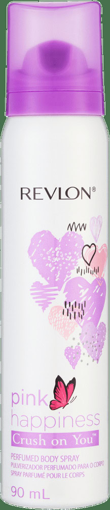 Revlon Pink Happiness Crush On You Perfumed Body Spray 90ml