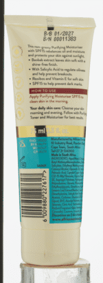 African Extracts Rooibos Purifying SPF 15 Triple Action Moisturiser 75ml
