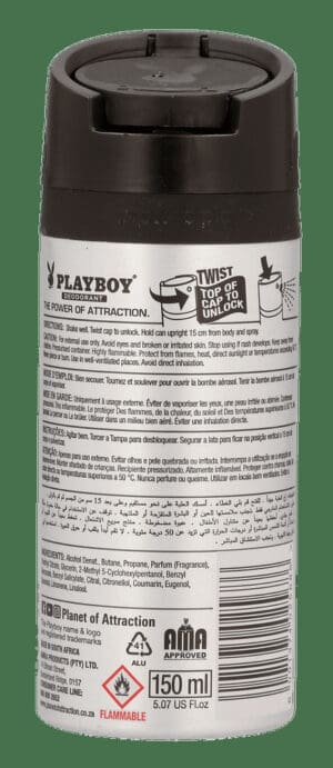 Playboy DEO ORIGINAL 150ML