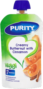 Purity From 7 Months Creamy Butternut with Cinnamon Veggi 110ml