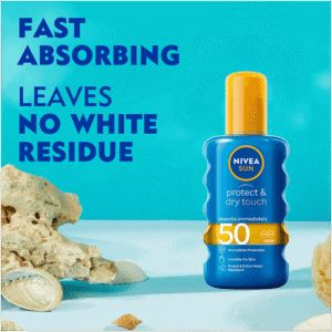 Nivea SUN Protect & Dry Touch SPF 50 Invisible Spray 200ml
