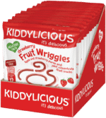 Kiddylicious Strawberry Fruit Wriggles 12g