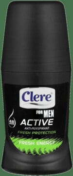 Clere For Men Fresh Energy Anti-Perspirant Roll-On 50ml