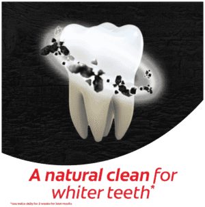 Colgate Optic White Charcoal Fluoride Toothpaste 75ml