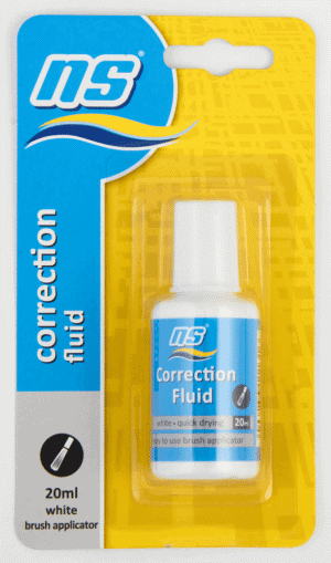 National Stationery Correction Fluid 20ml