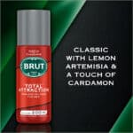 BRUT Total Attraction Aerosol Deodorant Body Spray 200ml
