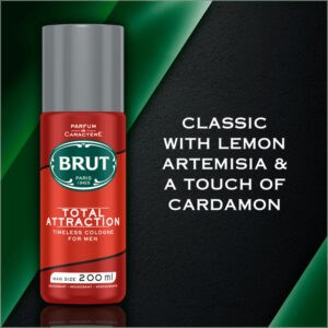 BRUT Total Attraction Aerosol Deodorant Body Spray 200ml