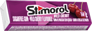 Stimorol Wild Cherry Flavoured Sugar-Free Gum 14g
