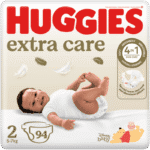 Huggies Extra Care Size 2 Disposable Nappies 94pk