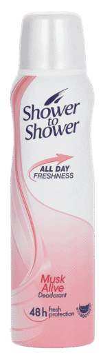 Shower To Shower Musk Alive Deodorant 150ml