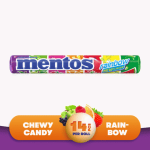 Mentos Rainbow Chewy Dragees 14pc