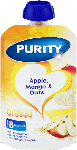 Purity From 8 Months Apple, Mango & Oats Brekki 110ml
