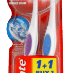 Colgate 360° Medium Optic White Toothbrush 2pk