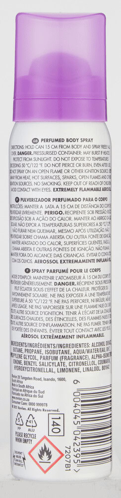 Revlon Pink Happiness Crush On You Perfumed Body Spray 90ml