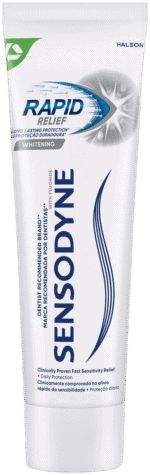 Sensodyne Rapid Relief Whitening Fluoride Toothpaste 75ml