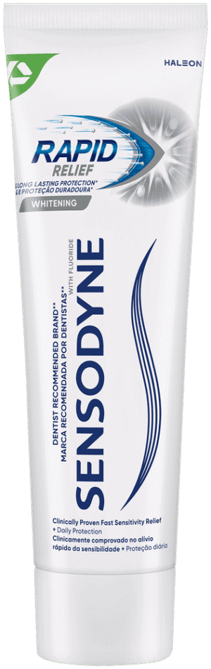 Sensodyne Rapid Relief Whitening Fluoride Toothpaste 75ml