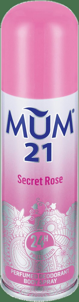 Mum 21 SECRET ROSE DEO 120ML