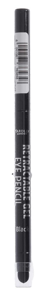 Yardley Black Retractable Gel Eye Pencil 1s