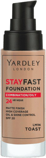 Yardley Stayfast Toast SPF 20 24HR Foundation 30ml