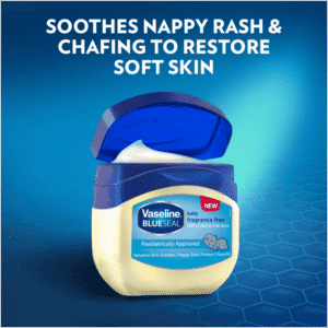 Vaseline Blue Seal Fragrance Free Baby Petroleum Jelly 450ml