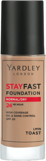 Yardley Stayfast Toast SPF 20 24HR Foundation 30ml