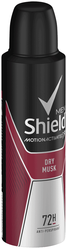 Shield Men Dry Musk Anti-Perspirant Deodorant Spray 150ml